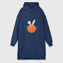 Женская толстовка-платье Basketball Bunny