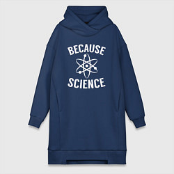 Женская толстовка-платье Atomic Heart: Because Science