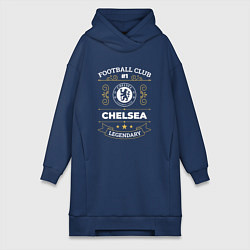 Женская толстовка-платье Chelsea FC 1