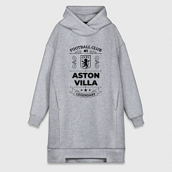 Женская толстовка-платье Aston Villa: Football Club Number 1 Legendary