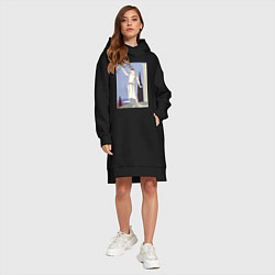 Женское худи-платье Robe du Soir, de Worth Муза, цвет: черный — фото 2