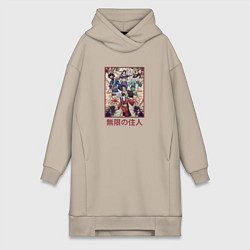 Женская толстовка-платье Blade of the Immortal