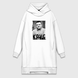 Женская толстовка-платье Певец Круг