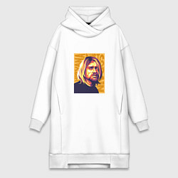 Женская толстовка-платье Nirvana - Cobain