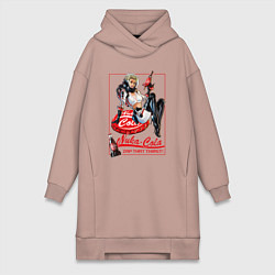Женская толстовка-платье Nuka - cola girl