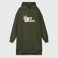 Женская толстовка-платье Bigbang logo