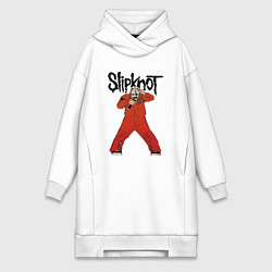 Женская толстовка-платье Slipknot fan art