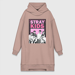 Женская толстовка-платье Stray Kids boy band