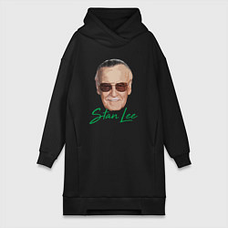 Женское худи-платье Mister Stan Lee, цвет: черный