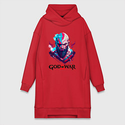 Женская толстовка-платье God of War, Kratos