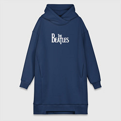 Женское худи-платье The Beatles Let It Be, цвет: тёмно-синий