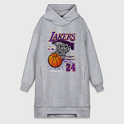 Женская толстовка-платье LA Lakers Kobe