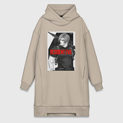 Женская толстовка-платье Леон с базукой - Resident