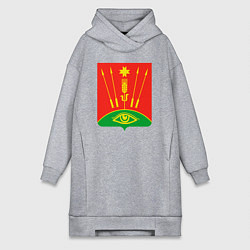 Женская толстовка-платье Глазовский район