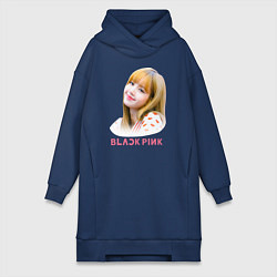 Женская толстовка-платье Lisa Blackpink