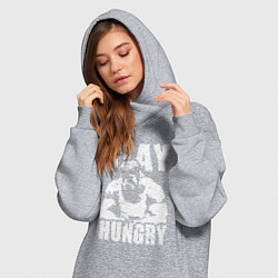Женское худи-платье Arnold motivation, цвет: меланж — фото 2