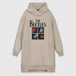 Женская толстовка-платье Beetles