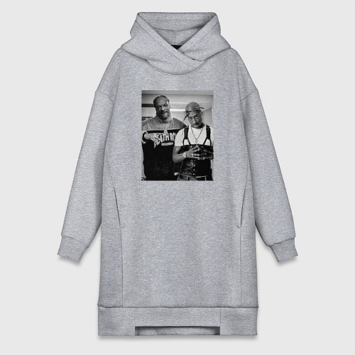Женская толстовка-платье Old Gangstars / Меланж – фото 1