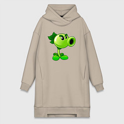 Женская толстовка-платье Повторитель горохострел