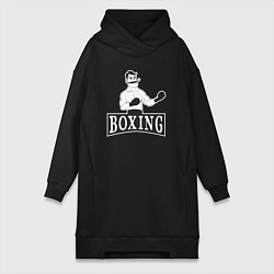 Женская толстовка-платье Boxing man