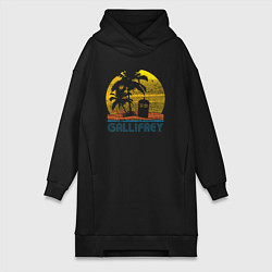 Женская толстовка-платье Gallifrey