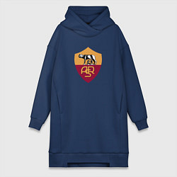 Женская толстовка-платье Roma fc club