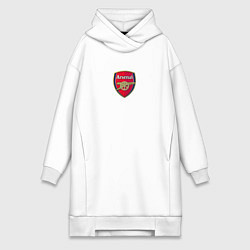 Женская толстовка-платье Arsenal fc sport club