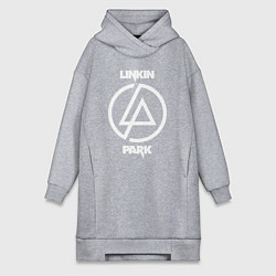 Женская толстовка-платье Linkin Park logo