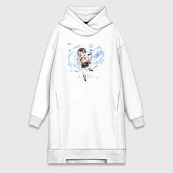 Женская толстовка-платье Диона из Геншин Импакт