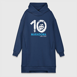 Женская толстовка-платье Maradona 10