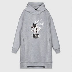 Женская толстовка-платье Гароу на камне