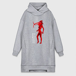 Женская толстовка-платье Depeche Mode - WIMS птица