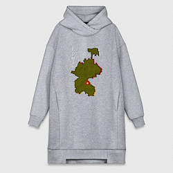 Женская толстовка-платье Осетия Ерман