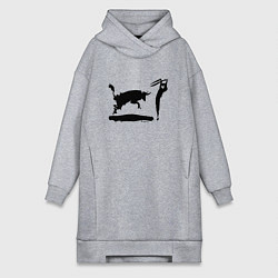 Женская толстовка-платье Пикассо - Бой быков коррида тореадор