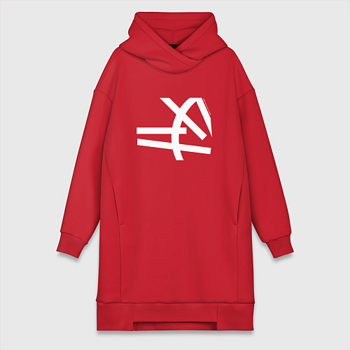 Женская толстовка-платье Depeche Mode - Universe tours / Красный – фото 1