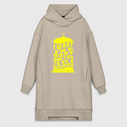 Женская толстовка-платье Хочу чтобы следующим доктором была женщина