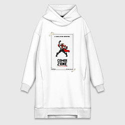 Женская толстовка-платье Comix zone - power