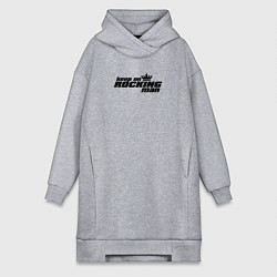 Женское худи-платье Rocking, цвет: меланж