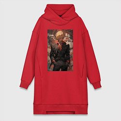 Женская толстовка-платье Ван-Пис Санджи кок