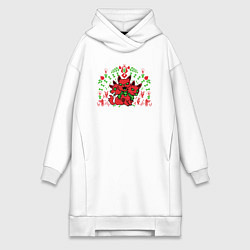 Женская толстовка-платье Hades Cerberus dog