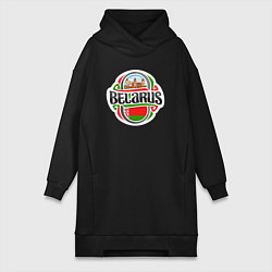 Женское худи-платье Belarus, цвет: черный
