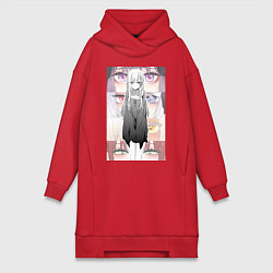 Женская толстовка-платье Эта фарфоровая кукла влюбилась