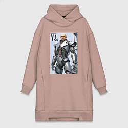 Женская толстовка-платье Vladimir Lenin - cyberpunk fantasy