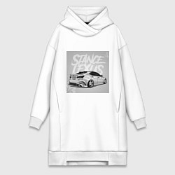 Женская толстовка-платье Lexus автомобиль