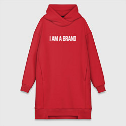 Женская толстовка-платье I am a brand