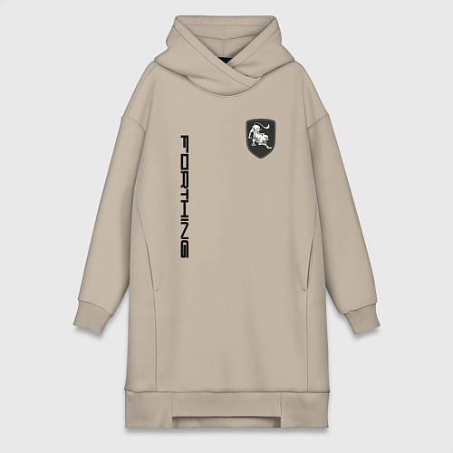 Женская толстовка-платье Forthing / Миндальный – фото 1