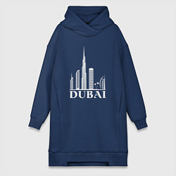 Женская толстовка-платье City - Dubai