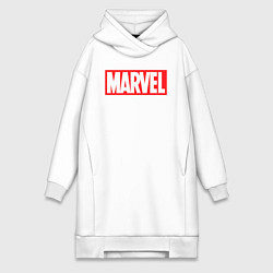 Женская толстовка-платье Marvel logo
