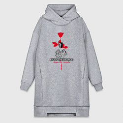 Женская толстовка-платье Depeche Mode - Enjoy the silence dave