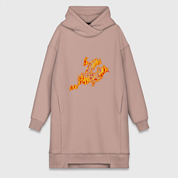 Женская толстовка-платье Новокузнецк